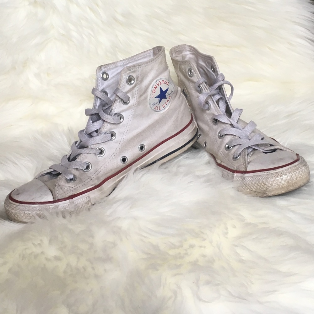 White high top converse